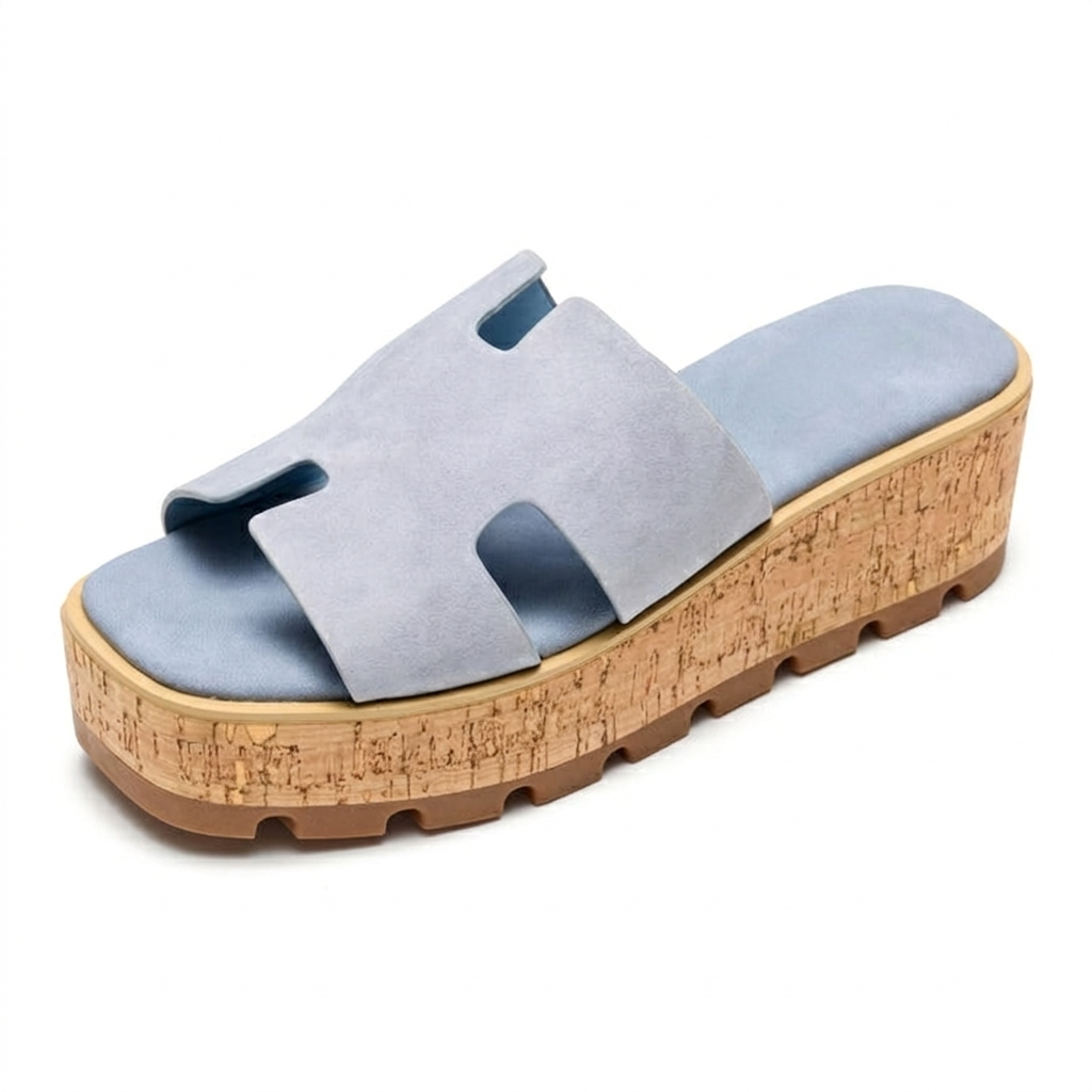 High Summits Wedge Suede Sandals