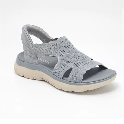 High Summits Crochet Knit Sandals