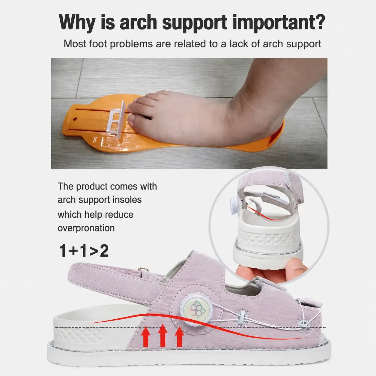 High Summits Bunion Reformer Sandals