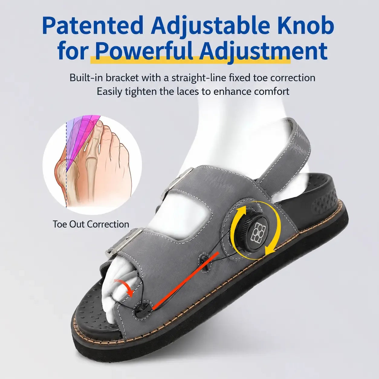 High Summits Bunion Reformer Sandals