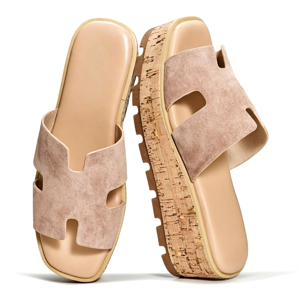 High Summits Wedge Suede Sandals